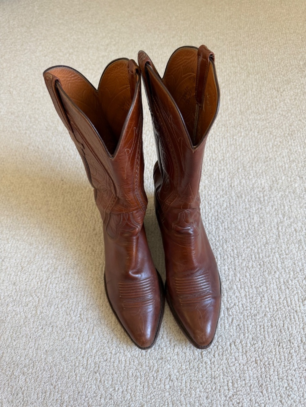 Men's Lucchese Cowboy Boots, size 10 D